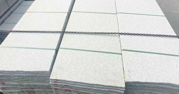 江门芝麻白毛板，石材毛板