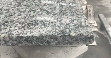 江门芝麻白楼梯踏步 芙蓉白
