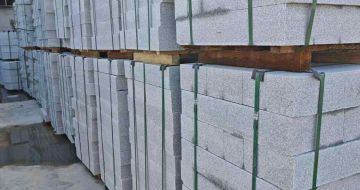 江门芝麻白路牙石，路侧石