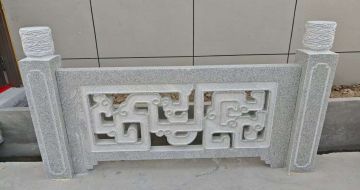 江门芝麻白河道栏杆 桥栏杆