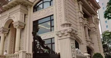 江门黄金麻别墅外墙异形定制