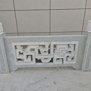 江门芝麻白河道栏杆 桥栏杆