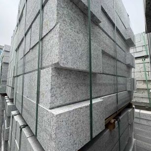 江门芝麻白路牙石 马路牙子