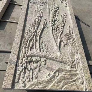 江门黄金麻别墅雕刻版 别墅私人定制