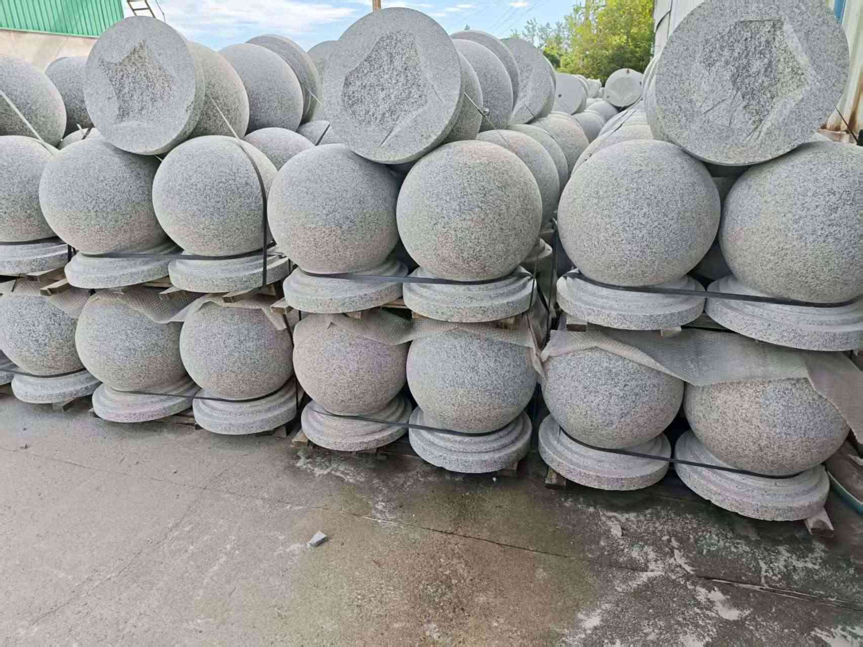 江门圆球石球挡车球