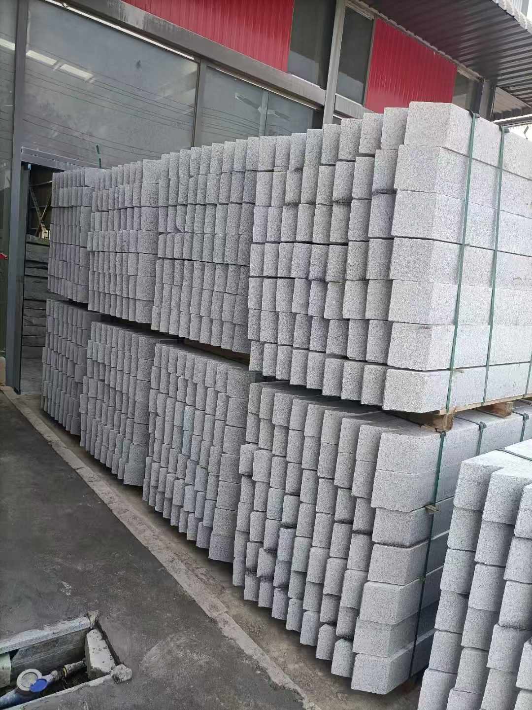 江门芝麻白树围石 树池