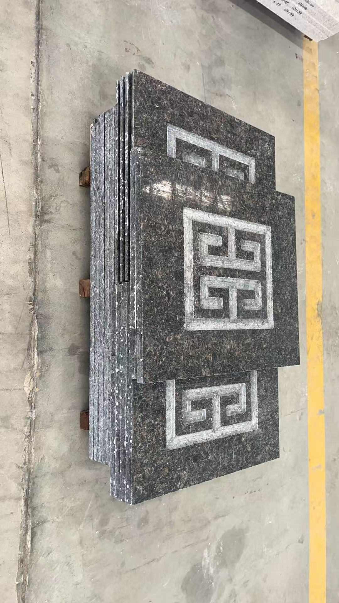 江门英国棕回纹雕刻版